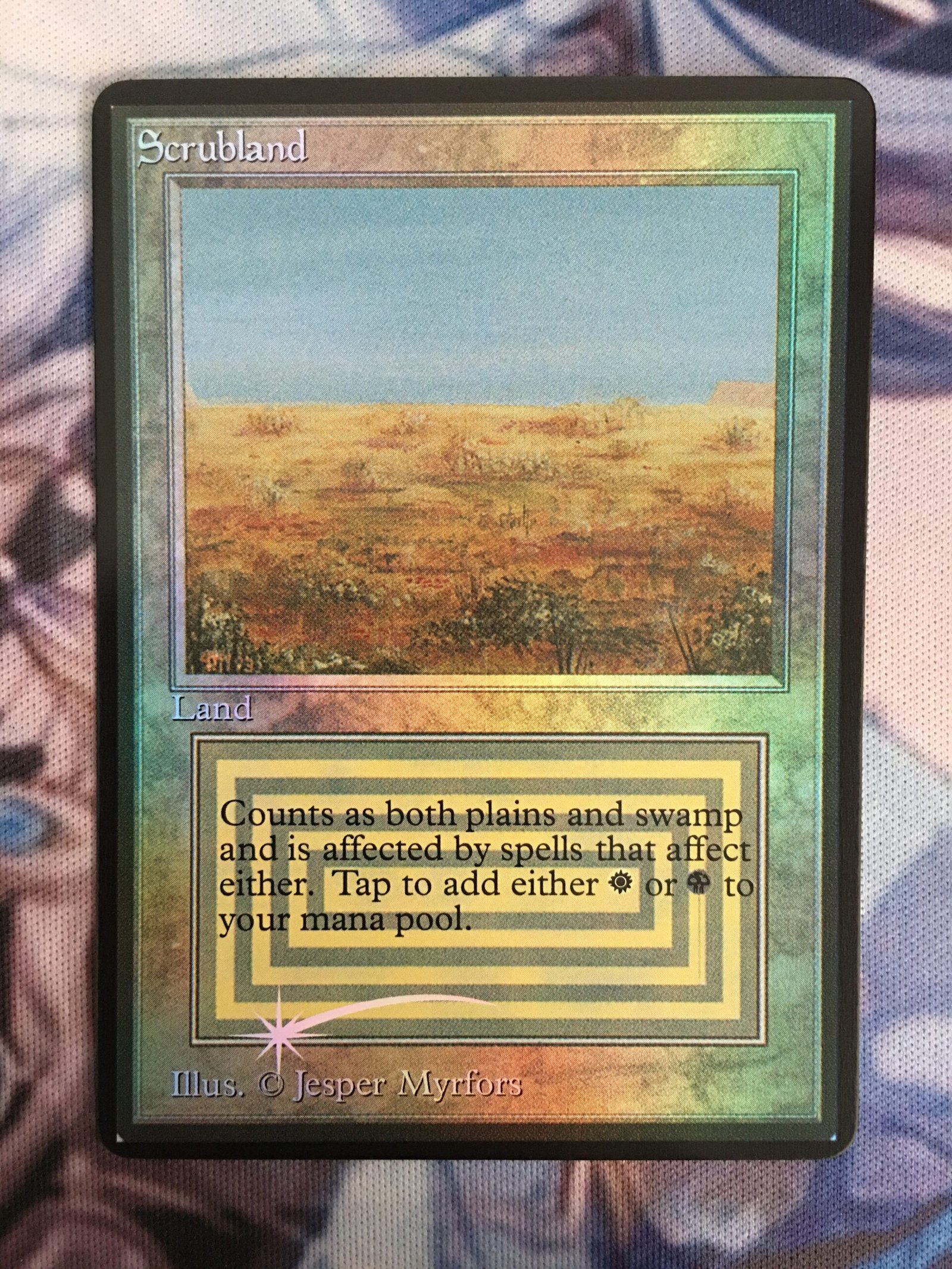 Scrubland Beta Judge Promos Foil