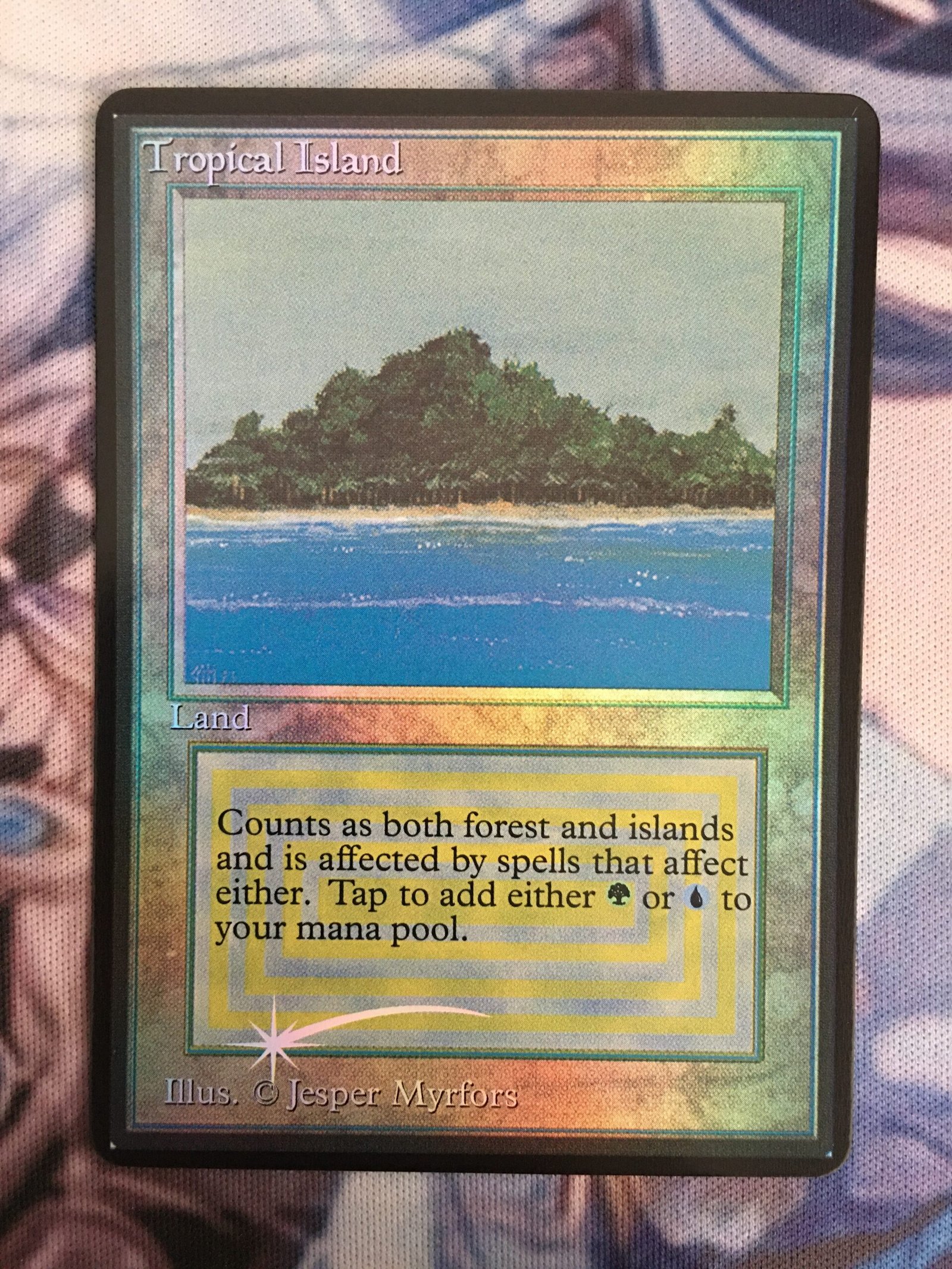 Tropical Island Beta Judge Promos Foil