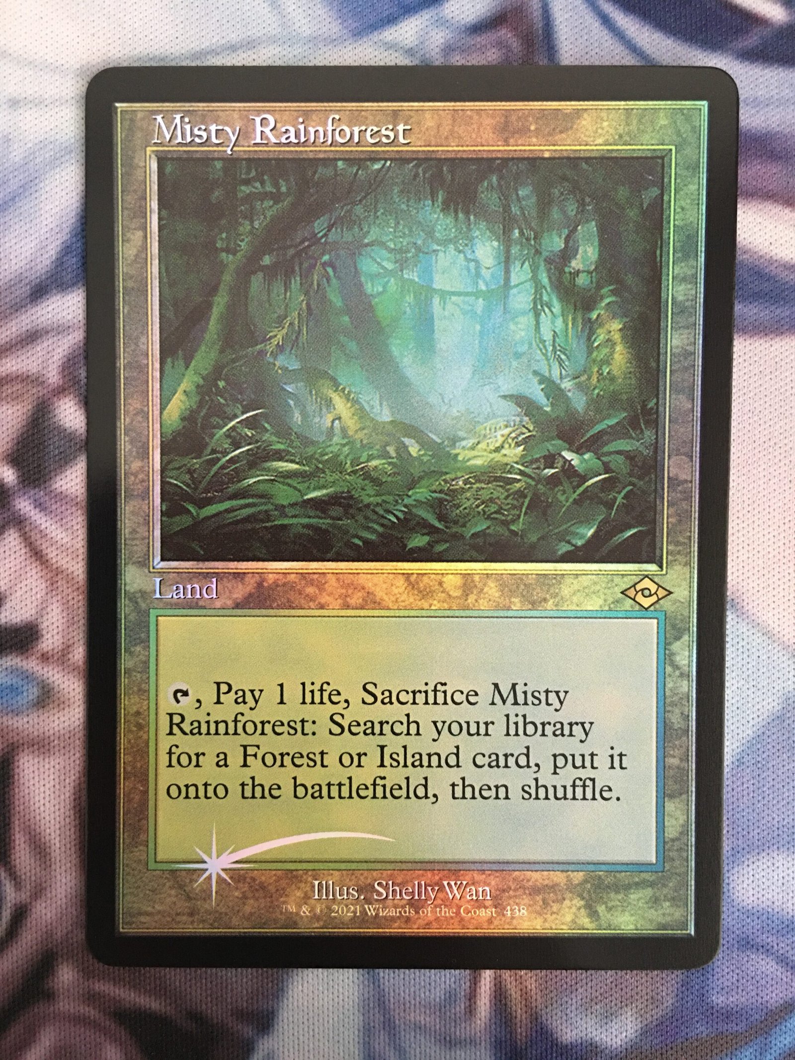 Misty Rainforest MH2 Judge Promos Foil
