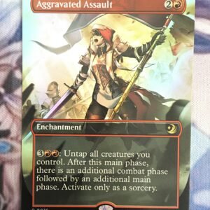 Aggravated Assault WOT Anime Borderless #76 Foil