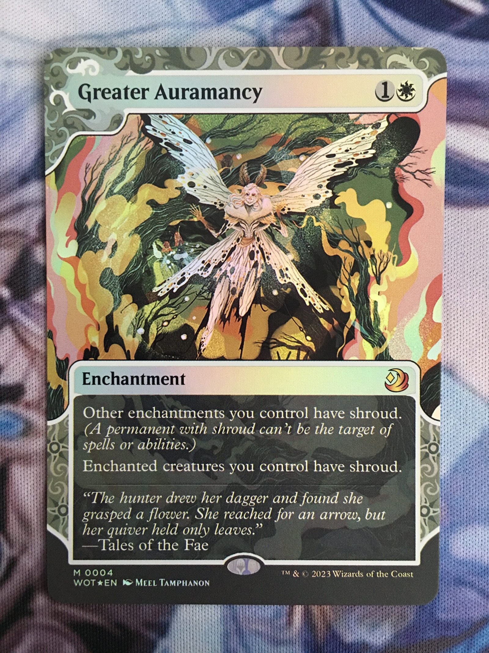 Greater Auramancy WOT Showcase #4 Foil