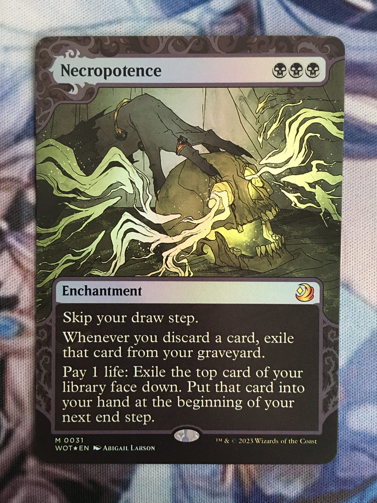 Necropotence WOT Showcase #31 Foil