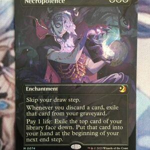 Necropotence WOT Anime Borderless #74 Foil