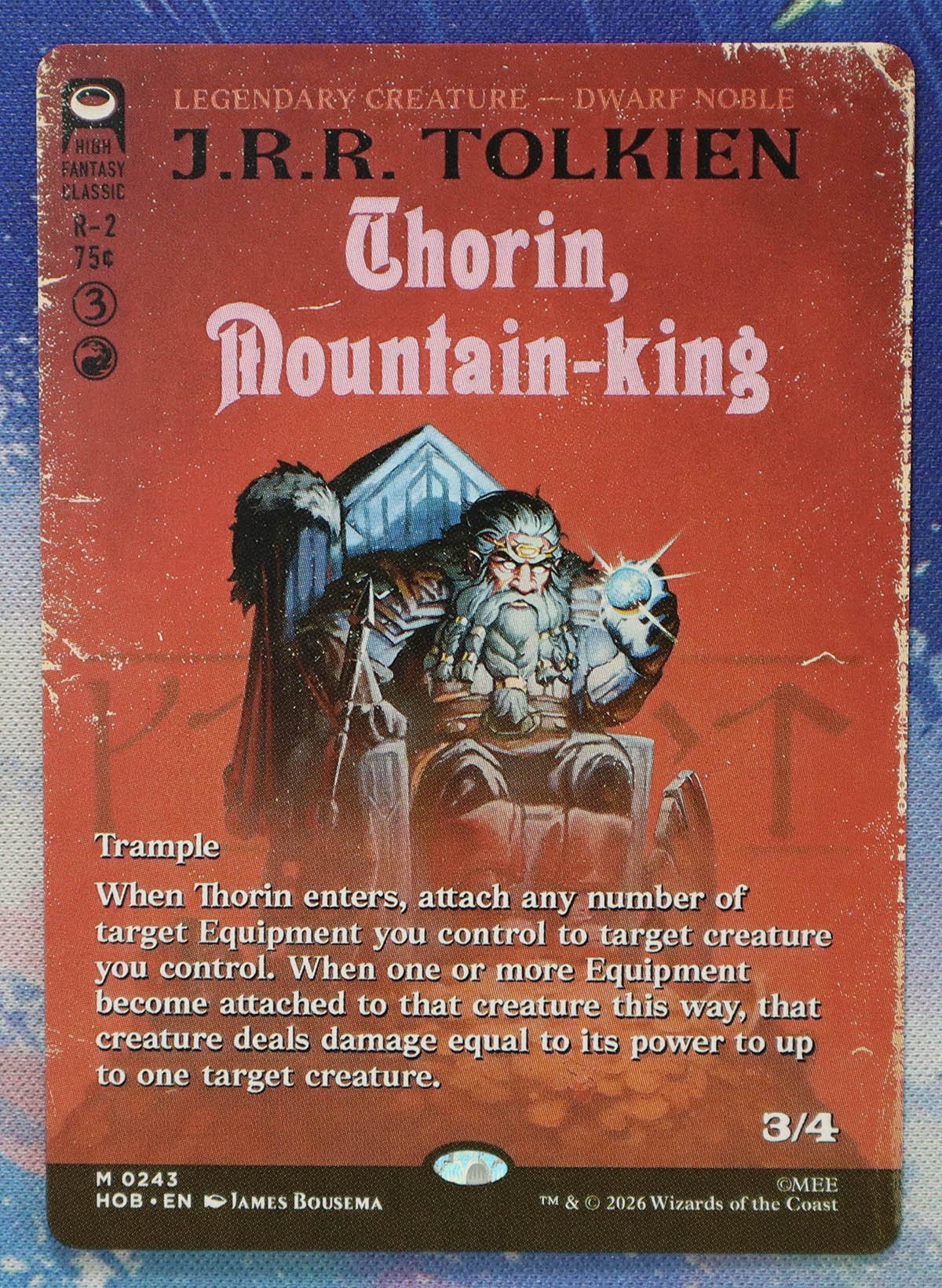 Thorin, Mountain-king #243 HOB