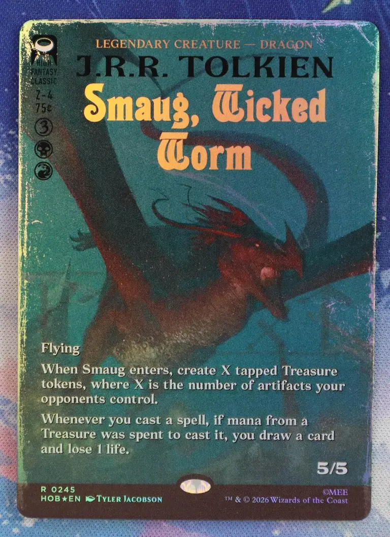 Smaug, Wicked Worm #245 HOB Foil