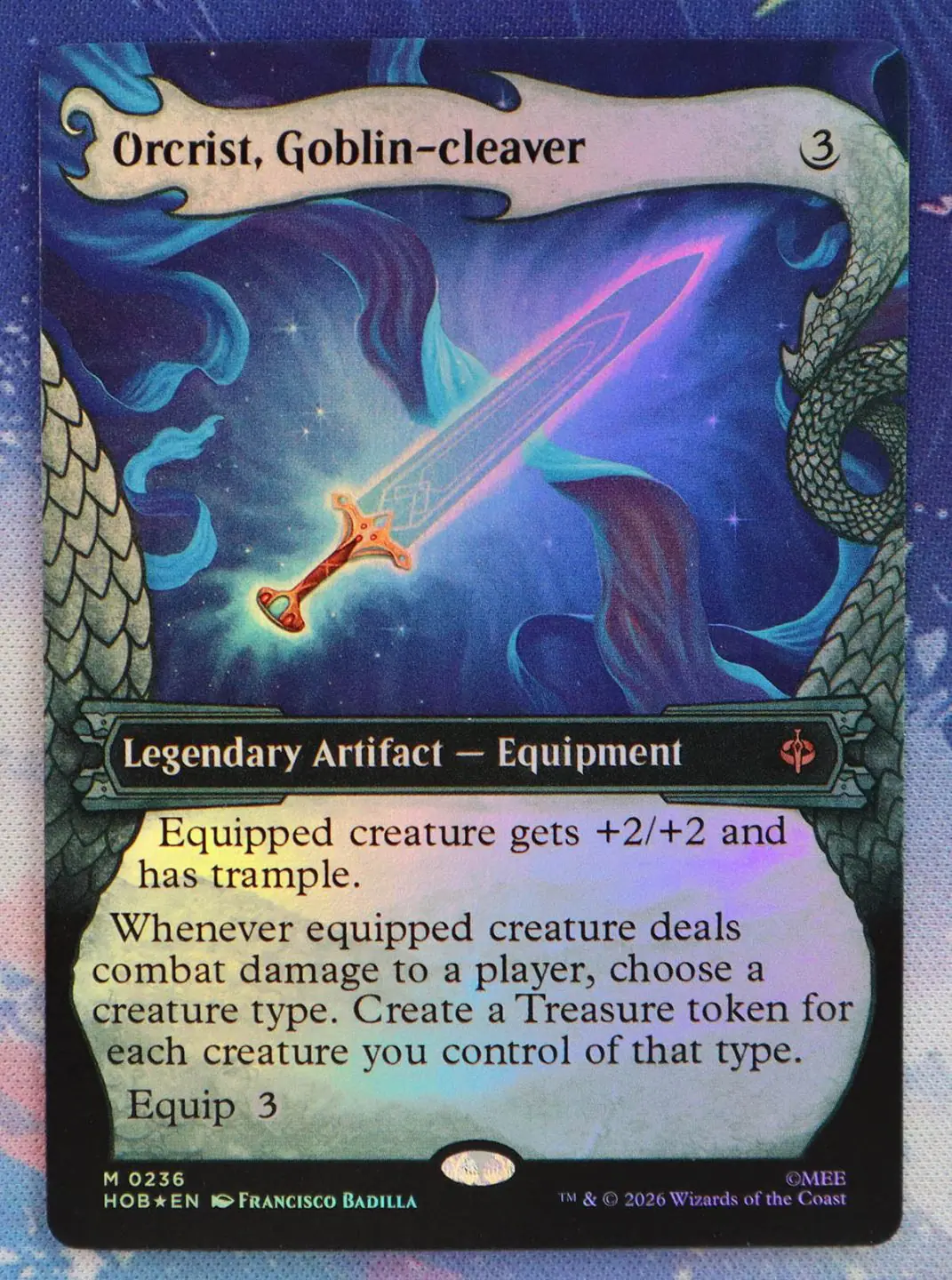 Orcrist, Goblin-cleaver #236 HOB Foil