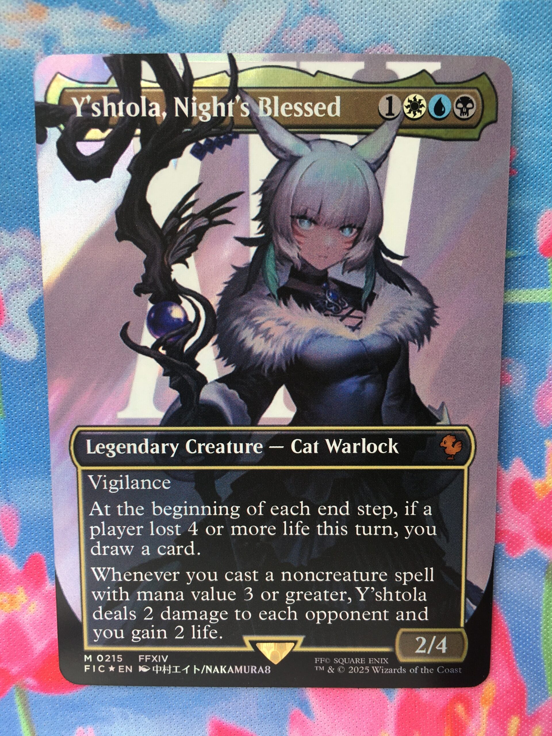 Y'shtola, Night's Blessed FIC Regular art #226 Surge Foil