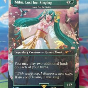 Azusa, Lost but Seeking - Miku, Lost but Singing [SLD] #1597 Foil