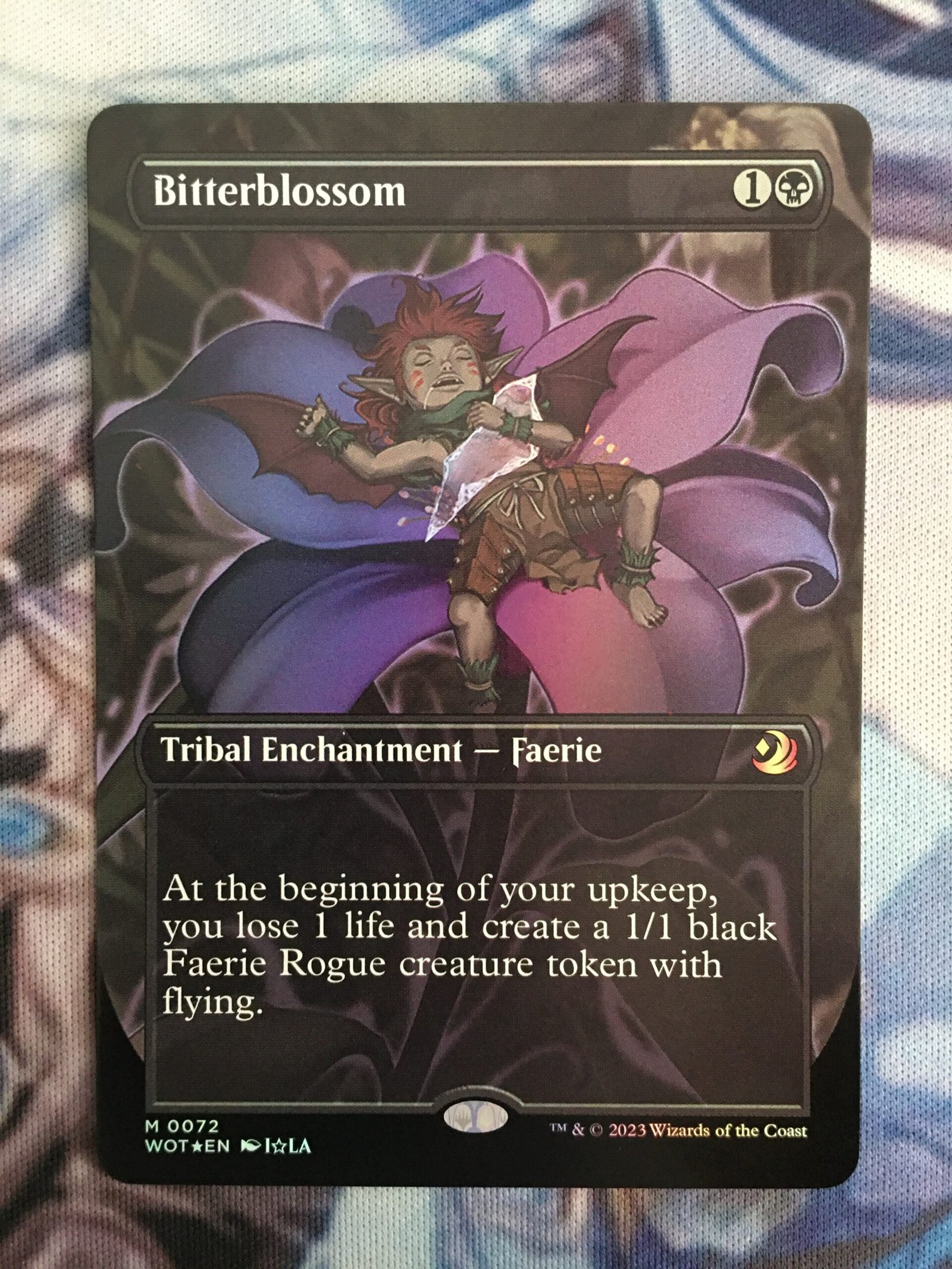 BitterBlossom WOT Anime Borderless #72 Foil