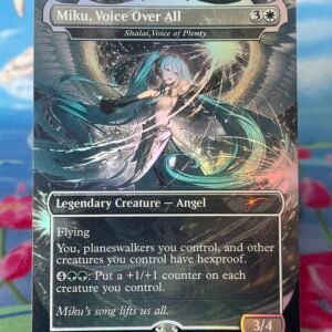 Shalai, Voice of Plenty - Miku, Voice Over All [SLD] #2433 Foil