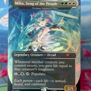 Trostani, Selesnya's Voice - Miku, Song of the People [SLD] #2429 Foil